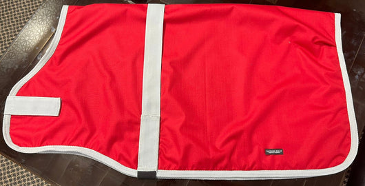 NEW Red Waterproof Dog Coat