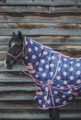 Pink Spotty 100g Stable Rug