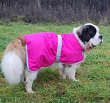 Pink Waterproof Dog Coat