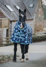 Blue Spotty 200g Stable Rug
