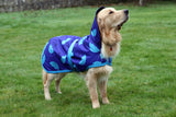 END OF LINE OFFER WAS £25 NOW £15 Blue Umbrellas Dog Coat