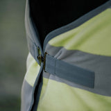 BUNDLE OFFER - Grey and Lemon Stripe Fleece, Exercise Sheet, Headcollar and Saddle Cover