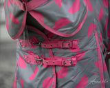 200g Pink Umbrellas Combo Turnout Rug